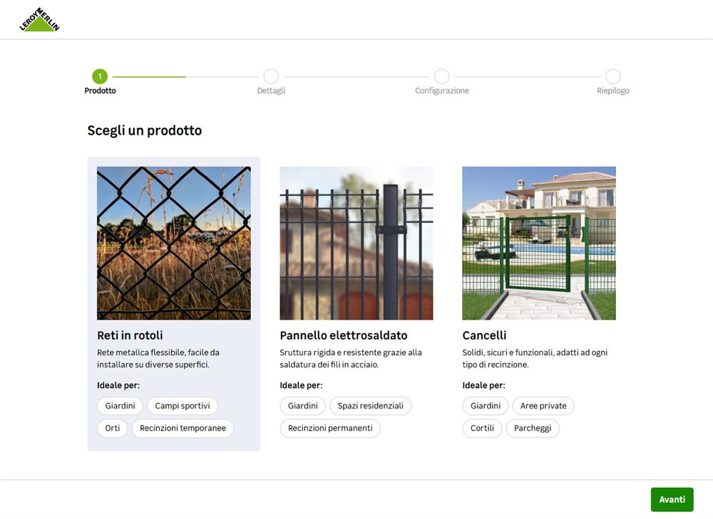screenshot configuratore lm #1