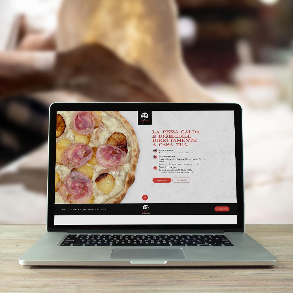 sito web savoia pizza delivery