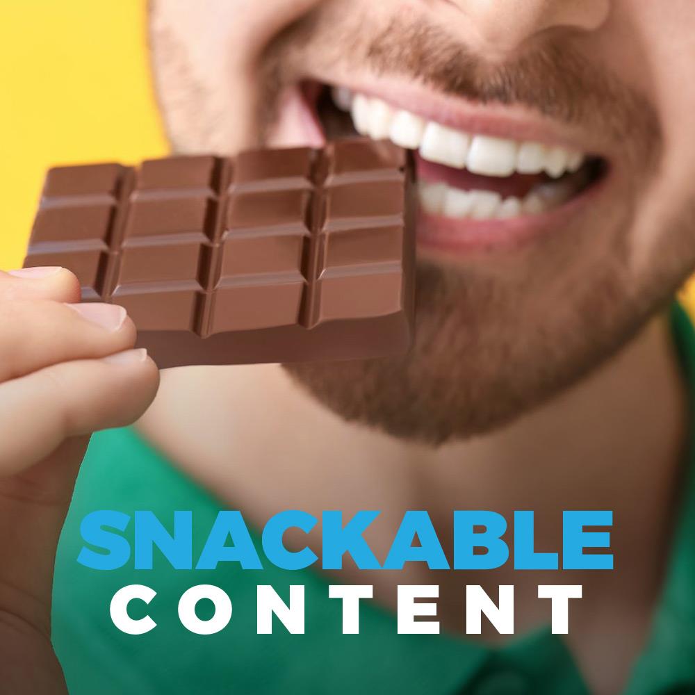 Snackable Content: come evolverà il web marketing?
